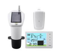 Indicador de nivel del tanque de agua - Medidor de profundidad con pantalla digital por ultrasonidos, transmisor del sensor del nivel de agua | Indicador de nivel de agua, ind