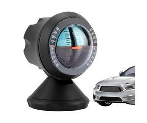 Indicador de pendiente para coche - Contador a nivel del vehículo el equilibrio gradual | Inclinómetro automático de todoterreno SUV Viaje al aire libre