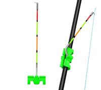 Indicador de picada para pesca impermeable seguro clip de alta | Señalizador de mordida para pesca nocturna con flotador para adultos apasionados papá marido