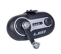 Indicador de picadura de, Campana de, Alarma de, Repelente al Agua, Alarma de picadura de Peces con luz indicadora LED electrónica con Volumen Ajustable y sensibilidad para Agua