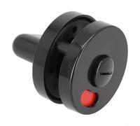 Indicador de privacidad Cerradura de puerta para inodoro WC habitación con señal abierta cerrada rojo y verde 53 mm de diámetro perno indicador de plástico para baños públicos, visualización de