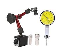 Indicador de prueba de dial de palanca resistente estable Calibrador magnético fuerte flexible Soporte de base de medición de superficie para medición de superficie