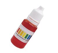 Indicador de prueba de PH - Reactivo de prueba en gotas 10 ml - Metro de reactivo para medición precisa de fluidos y equilibrio para tanque de agua dulce, césped, acuario, jardín, piscina
