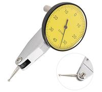 Indicador de prueba del dial Precisión 0.01mm Palanca Indicador de prueba del dial Medidor Kit de herramientas Gage con caja gris