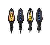 Indicador de señal de Giro Intermitentes Delanteros Y Traseros para Motocicleta para Yamaha YZF R15 R15 V2 V3 V4 R25 R6S R3 R6 R1 R7 R9 Luz Intermitente Y Luz De Freno.(2 Red and 2 White)