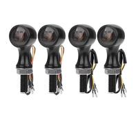 Indicador de señal de Giro Intermitentes para Motocicleta para Yamaha YZF R15 R15 V2 V3 V4 R25 R6S R3 R6 R1 R7 R9. Luces Intermitentes De Freno.(Ámbar Blanco,4 Piezas)