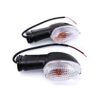 Indicador de señal de Giro Intermitentes Y Luces De Señalización para Motocicletas para Yamaha YZF-R6 YZF-R125 YZF-R15 YZF-R25 YZF-R3 YBR 125 250 WR 250R XJ6(Blanco)