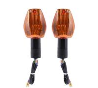 Indicador de señal de Giro Luz Intermitente Motocicleta para XL700V Transalp 700 RVT1000R RC51 Indicadores Dinámicos Luces Intermitentes Lámpara De Señalización(Ámbar)