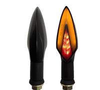 Indicador De Señal Para NINJA Para 650R Para ER6F Para ER6N Para ZZR1200 Para ER5 Para GPZ500 Para EX500 Luces De Señal De Giro Motocicletas Indicadores Intermitentes Traseros Lámpara Ámbar