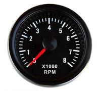 Indicador de tacómetro, 52 mm, retro, instrumento adicional, indicador adicional, instrumento de velocidad RPM, RPM universal (tacómetro)