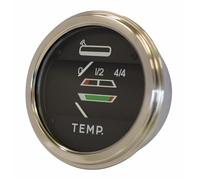 Ama Indicador de temperatura para motor de tractor - Compatible con los modelos Fiat, Landini y Massey Ferguson - Compatible con referencias originales New Holland 4334917