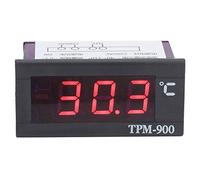 Indicador de Temperatura LCD Digital, Termómetro Electrónico con Rango -40°C a +110°C, Medidor de Temperatura y Humedad para Panel, Precisión Alta sin Palabras Infringidas