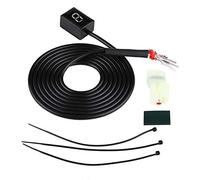 Indicador de Velocidad de la Motocicleta, Keenso Plug Mount 6 Velocidades Indicador Digital de la Pantalla LED Digital de la Luz Roja