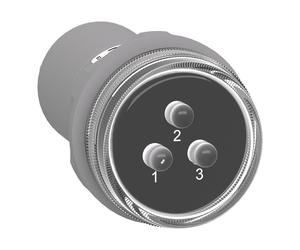 Indicador De Voltaje Led Trifásico - Xb5Ev57K4