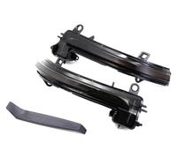 Indicador Del Espejo Retrovisor Para BMW X1 F48 F49 X2 F39 1er F40 2er F45 F46 Luz Espejo Retrovisor Secuencial LED Negra Intermitentes