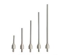 Indicador digital de esfera con varilla de vástago de punta para juego de herramientas de medición de medidor de profundidad, vástago roscado M2.5, acero de alta velocidad, compatible con