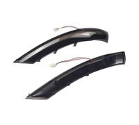 Indicador Dinámicos Intermitente 2x luz LED de señal de giro dinámica, indicador de espejo lateral, intermitente secuencial para Touareg 2007 2008 2009 2010 7L6949102C 7L6949101C Dinámicos Intermitent