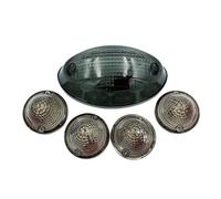 Indicador Dirección Lighs para Bonneville SE T100 2009 Accesorios para Motocicletas Piezas Luces traseras de Giro Cubiertas Bombillas