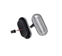 Indicador Espejo Lateral 2 Luces LED Dinámicas De Posición Lateral Para Skoda Para Octavia 1U (1996 1997 1998 1999 2000 2001 2002-2010) Luz Intermitente Secuencial. Coche LED Intermitente(Dynamic Clea