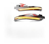Indicador Espejo Lateral 2 Luces LED Dinámicas Secuenciales Para Espejo Lateral Intermitentes Para Volvo Para S60 CC Para S60 II S80 II V40 CC 40 II Para V60 Para V60 CC V70 Coche LED Intermitente(Ama