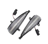 Indicador Espejo Lateral Intermitente Dinámico para Civic 8th Hatchback Coupé Luz LED De Señal De Giro Indicador De Espejo 2005 En Adelante FA1 FD1 FD2 FN2 Coche LED Intermitente(Dynamic Crystal)