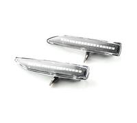Indicador Espejo Lateral Lámpara Indicadora De Dirección LED Dinámica Serie 7 E65 E66 E67 E68 2001 2002 2003 2004 2005 2006 2007 2008 Coche LED Intermitente(Dynamic Black)