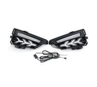 Indicador Espejo Lateral LED DRL para CRV para CR-V 2020 2021 2022 Circulación Diurna Faros Antiniebla Cubierta Faros Delanteros Lámpara Señal Giro Conjunto Automóvil Coche LED Intermitente