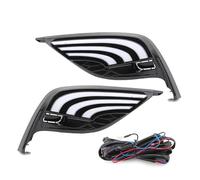 Indicador Espejo Lateral Luz De Circulación Diurna para Toyota para Camry SE 2021 2022 LED DRL Cubierta Antiniebla Señal Giro Interruptor Impermeable Blanco Amarillo Azul Coche LED Intermitente
