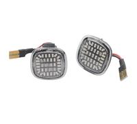 Indicador Espejo Lateral Luz LED De Intermitentes Para Skoda Para Febia Para Octavia 1 2 Mk1 Mk2 Para Roomster Para Rapid NH3 Luz Lateral Dinámica Para Guardabarros Coche LED Intermitente(Dynamic Crys
