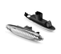 Indicador Espejo Lateral Luz LED De Señal De Giro Dinámica Luz De Posición Lateral para Lexus IS250 IS350 SC430 2005 2006 2007 2008 2009 2010 2011 2012 2013 Coche LED Intermitente(Crystal White)
