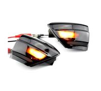 Indicador Espejo Lateral Luz LED De Señal De Giro Dinámica para Espejo Retrovisor De Coche Intermitente LED para Ford para Focus 2 MK2 2004-2008 para C-MAX para S-MAX Coche LED Intermitente