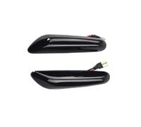 Indicador Espejo Lateral Luz LED Dinámica De Señal De Giro Lateral E60 E61 E90 E91 E87 E81 E83 E84 E88 E92 E93 E82 E46 Serie 1 3 5 X1 X3 2004 Coche LED Intermitente(Black Lens C)