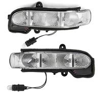 Indicador Espejo Lateral Para Benz Para G Para Clase E Para W211 Para S211 Para W463 Para W461 Espejo Lateral Coche Luz LED Señal Giro Indicador Intermitentes Laterales Dinámicos(Left Right Side)