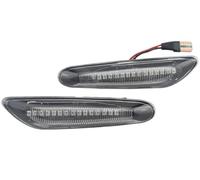 Indicador Espejo Lateral Para E90 Para E91 Para E92 Para E93 Para E60 Para E87 Accesorios Lente Humo Señal Giro Fluctuante Dinámica Indicador Lateral(Crystal type B)