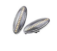 Indicador Espejo Lateral para Toyota para Yaris Mk2 P9 para RAV4 Mk3 ACA3 ALA3 para Auris Mk1 E15 para Cor Accesorios Luz LED Intermitente Lateral Dinámica Coche LED Intermitente(Crystal White 2)