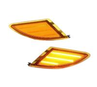 Indicador Espejo Para Benz Para W251 Para Clase R 2006-2010 Luce Posición Laterales Parachoques Delantero LED Luz Señal Giro Lateral Delantera(Yellow Lens Amber.)