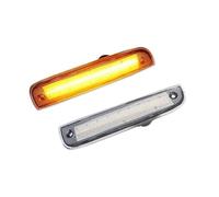 Indicador Espejo Para Jeep Para Cherokee 1997 1998 1999 2000 2001 Luces De Posición Laterales Delanteras Lente Ahumada Lámpara Señal Giro Izquierda Derecha(Clear Lens Amber)