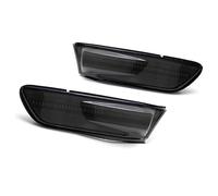 Indicador Espejo Para Para Skyline Para 350GT 2002-2007 LED Posición Lateral Para Guardabarros Luz De Señal Giro Espejo Retrovisor(Smoked Lens Amber)