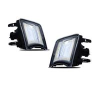 Indicador Espejo Para Prius 2010-2011 Conjunto De Luces Direccionales Parachoques Delantero Circulación Diurna LED Luz Dirección(Clear Lens)