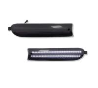 Indicador Espejo Para Rav4 1996-1997 Señal Giro LED Secuencial Luz Conducción Antiniebla LED DRL Accesorios Automóvil Espejo Retrovisor Automóvil Señal Giro(Smoked Lens)
