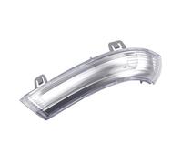 Indicador Espejo Retrovisor para Asiento para Alhambra 2009 2010 Luz LED De Intermitente Dinámica Señal De Giro Lateral del Coche Señales Giro Dinámicas(White-Left)