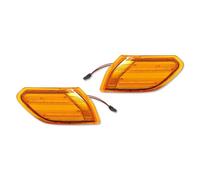 Indicador Espejoa For Jeep For Wrangler For JL 2018-up For Gladiator For JT 2020-up LED Car Front Side Marker Turn Signal Lights(Amber Lens)