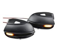 Indicador Intermitente Compatible Con Vw Para Scirocco 2009-2020 Para Passat B7 Para EOS 2011-2015 Lado Para Ala Espejo Retrovisor Indicador Intermitente Luz De Señal De Giro Dinámica