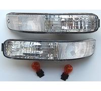 Indicador intermitente delantero izquierdo y derecho blanco