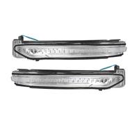 Indicador Intermitente Para Nissan Para X-Trail T32 Para Qashqai J11 Para Murano Z52 2014-2019 Luz Señal Giro LED Automóvil Lámpara Indicadora Espejo Retrovisor Lateral Luces Giro Indicadoras(Left and