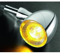 Indicador Kellermann Bullet 1000 cromado e-mark LED conector M8