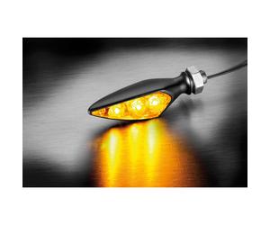 Indicador Kellermann Rhombus S Extreme, negro, vidrio transparente, VR / HL, pieza, negro para Hombres