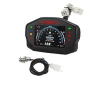 Indicador kilometraje Motocicleta Cuentakilómetros y tacómetro con pantalla TFT digital universal para motocicleta de 12 V para 2 4 cilindros, alarma velocidad