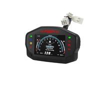 Indicador kilometraje Motocicleta Cuentakilómetros y tacómetro con pantalla TFT digital universal para motocicleta de 12 V para 2 4 cilindros, alarma velocidad