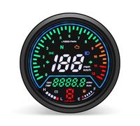 Indicador kilometraje Motocicleta Indicador De Nivel Combustible Y Voltaje La Luz Aceite Del Engranaje 12 V Para Motocicletas